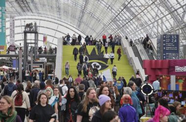 Leipziger Buchmesse steuert auf neuen Besucherrekord zu