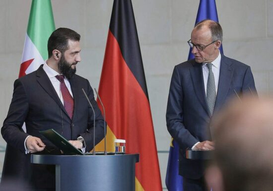 Merz sagt Syrien Unterstützung beim Wiederaufbau zu