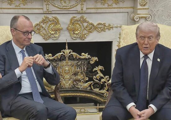 Merz und Trump haben über "Handelsabkommen" gesprochen