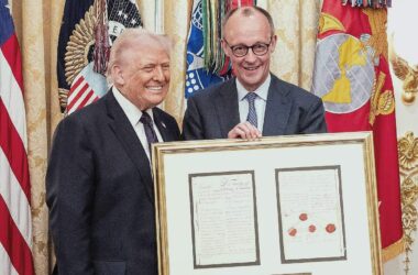 Trump bekommt von Merz Kopie von Handelsvertrag mit Preußen