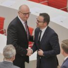 SPD und CDU in Brandenburg unterschreiben Koalitionsvertrag