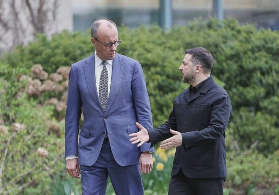 Selenskyj von Merz im Kanzleramt empfangen