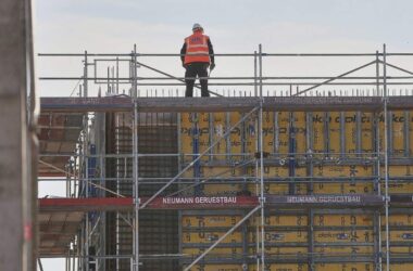 Höherer Auftragseingang im Bauhauptgewerbe im Februar