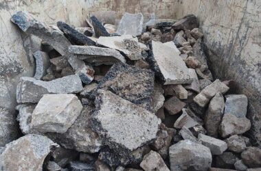 Weniger Bauabfälle aufbereitet