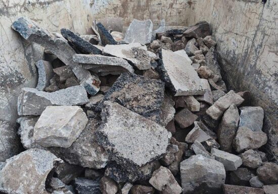 Weniger Bauabfälle aufbereitet