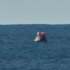 Artemis-2-Kapsel im Pazifik gelandet