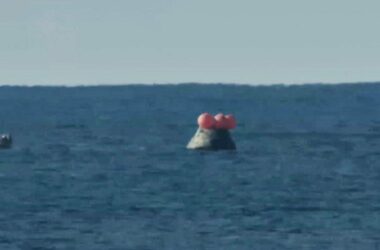 Artemis-2-Kapsel im Pazifik gelandet