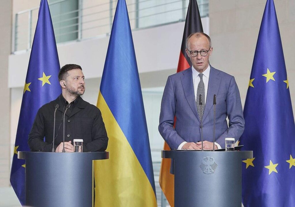 Deutschland und Ukraine vereinbaren "strategische Partnerschaft"