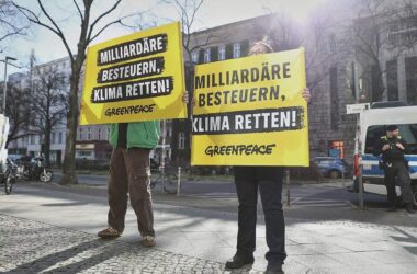 Greenpeace kritisiert wachsende Zahl an Superreichen