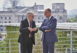 Merz setzt auf engere Beziehungen zwischen EU und Schweiz