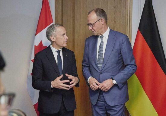 Merz startet letzten G7-Gipfeltag mit Treffen mit Carney