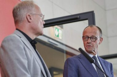 Merz und Miersch duzen sich nach Fraktionsfest