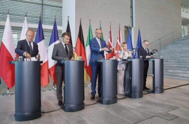 E5-Staaten demonstrieren Geschlossenheit vor Nato-Gipfel