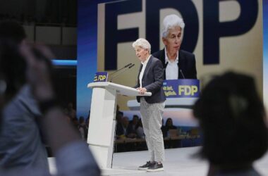 Strack-Zimmermann überrascht von Ergebnis bei FDP-Parteitag