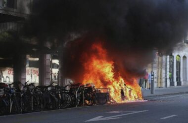 Gewalttätige Ausschreitungen bei G7-Demo in Genf