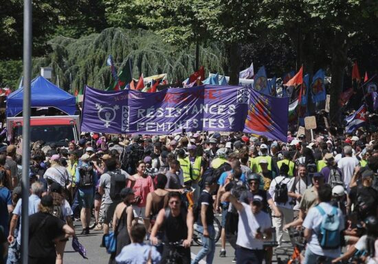 Tausende bei Anti-G7-Protest in Genf