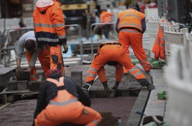 Geschäftsklima im Straßenbau leicht verbessert