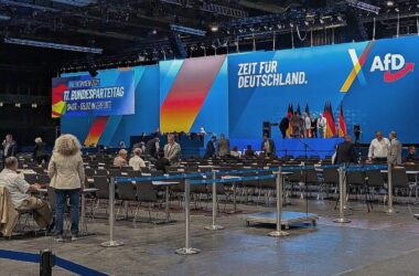 AfD setzt Parteitag fort - keine größeren Proteste