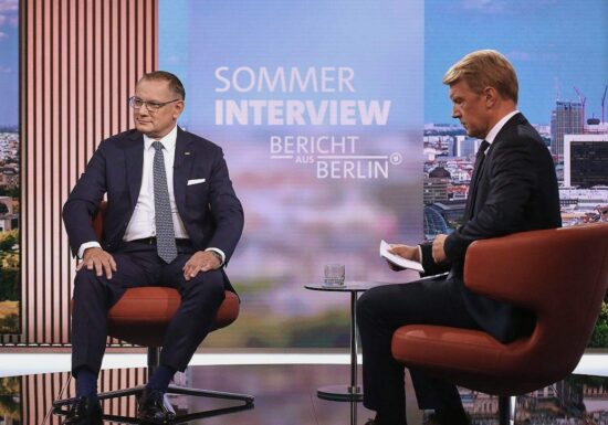 Chrupalla: Klimawandel ist "Nebenthema"