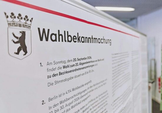 Berliner Landeswahlleiter meldet etwas höhere Wahlbeteiligung