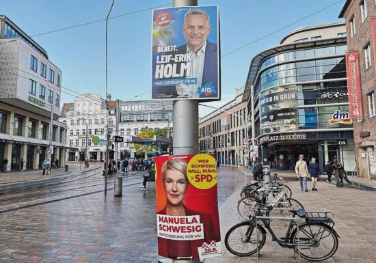 Wahlbeteiligung im Nordosten bis 14 Uhr deutlich höher als 2021