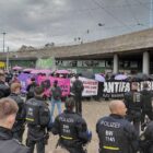 Demos am Vorabend der Landtagswahl in Sachsen-Anhalt