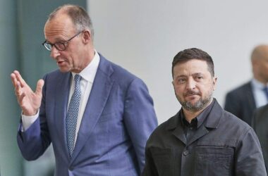 Merz telefoniert mit Selenskyj über Leipziger Flughafen-Angriff