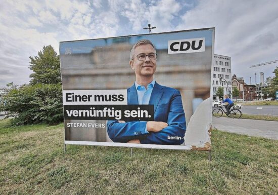Evers sieht "radikalisierte Linke" als Hauptgegner in Berlin