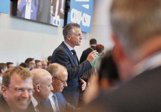 Emotionale Debatte bei Unionsfraktionssitzung