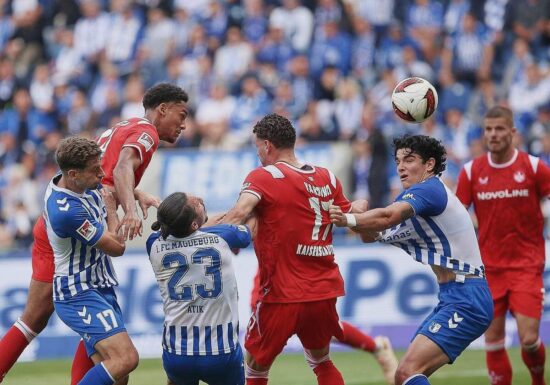 2. Bundesliga: Magdeburg gewinnt gegen Kaiserslautern