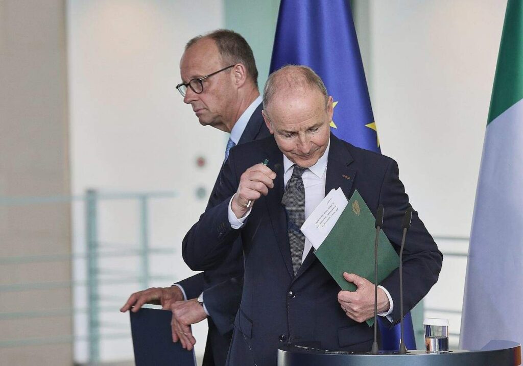 Merz zu Finanzvorschlag aus Irland: "Von Einigung weit entfernt"