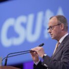 CSU-Parteitag: Merz ruft Union zu Geschlossenheit auf