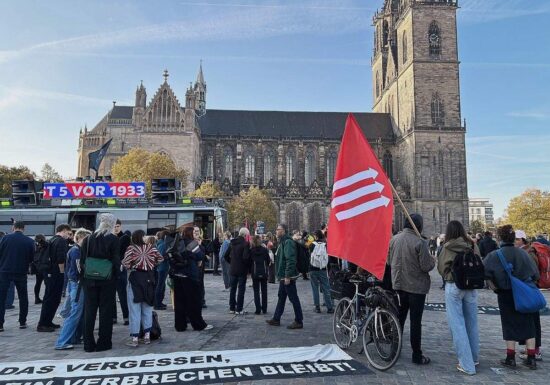 Proteste in Magdeburg vor konstituierender Sitzung des Landtags